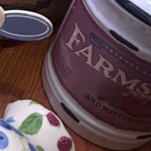 farm stand jar candle